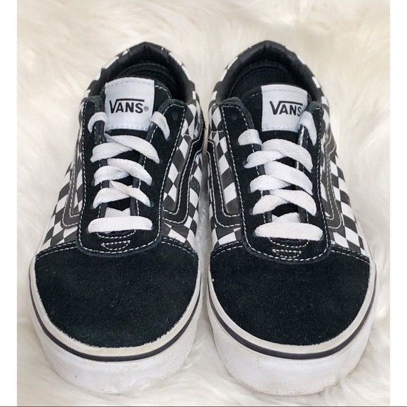 VANS Primary Check Old Skool Shoe - Picture 2 of 6